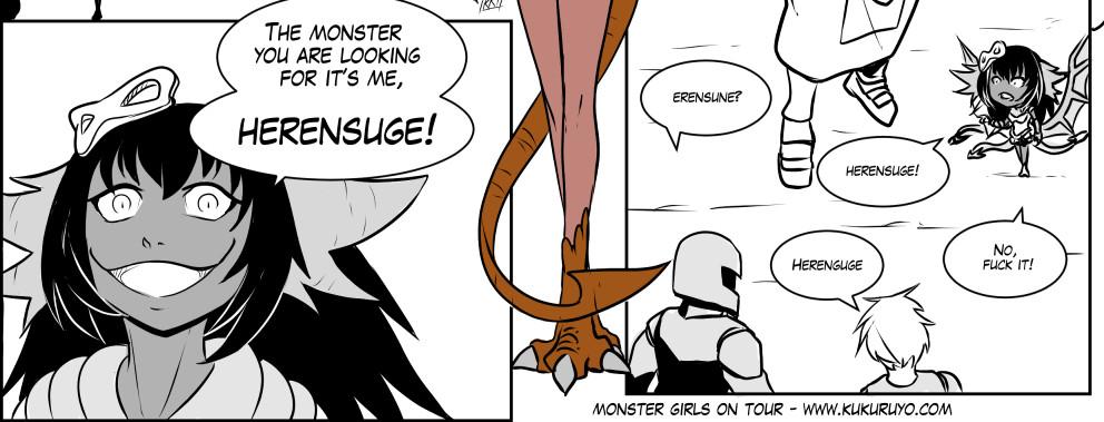 Monster girls on tour - Episode 47, Page 1: Page 047
